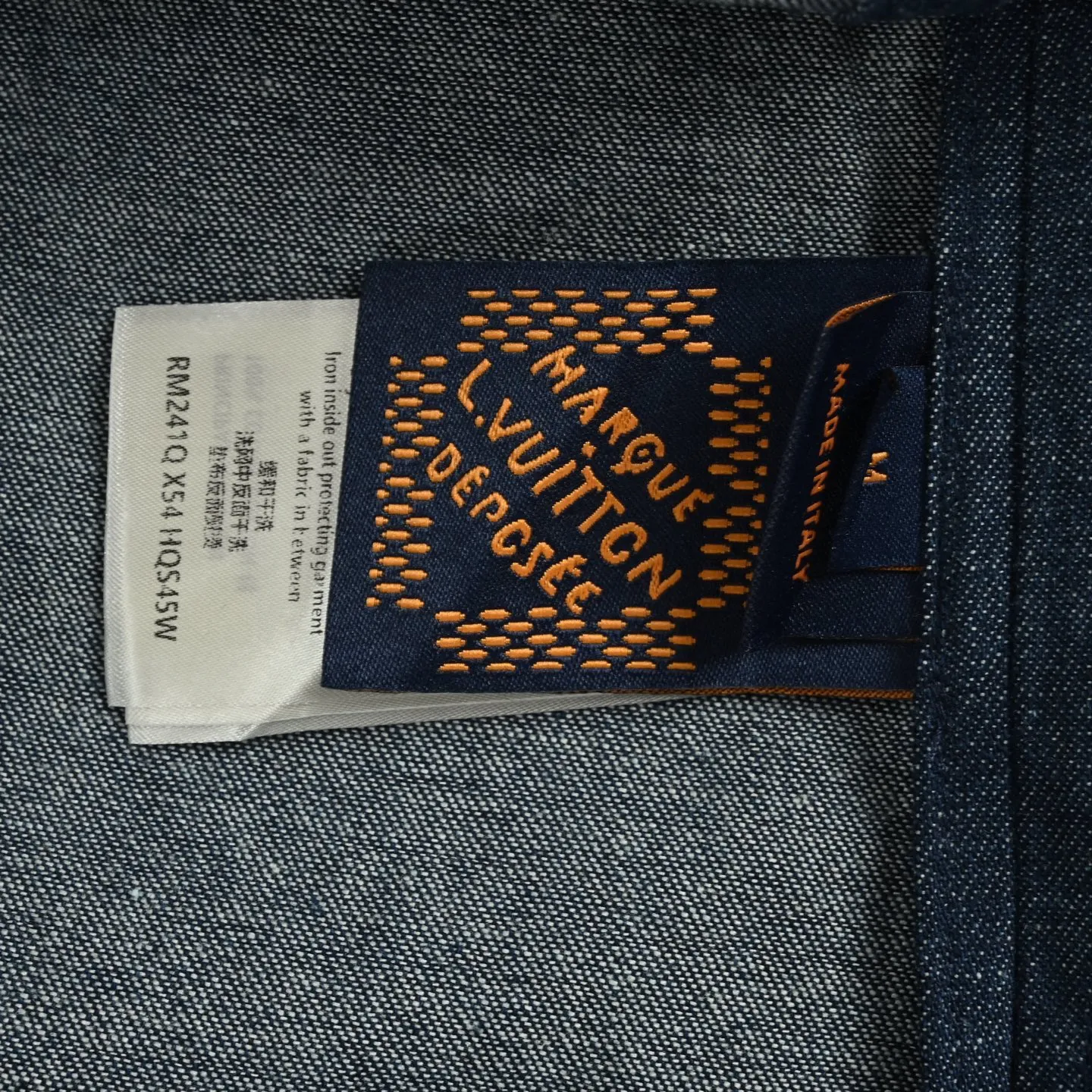 Louis Vuitton/Louis Vuitton 26ss contrasting color patchwork striped knitted short sleeves
